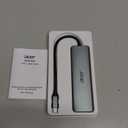 Acer USB C Hub, 7 in 1 Multi-Port Adapter for Laptop, 4K, HDMI Splitter with 2 USB A 3.1 & Type-C to HDMI Data Port, PD 100W Charging, SD Card Reader for Computer, Desktop, Space Grey