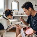 Large Dog Nail Clippers Wide Jaw Opening Heavy Duty Dog Nail Trimmer Cat Claw Clippers(Black)