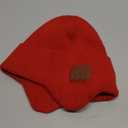 Bluetooth Beanie for Men Women, HD Stereo Sound Beanie with Headphones, Unique Tech Gifts for Men Husband Him Teen (Red)