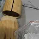 Set of 2 Small Bamboo Scattering Urn Tube for Human Ashes, ECO Friendly Bamboo Spreading Cremation Tube Urn for Human Pet Ashes(Pigeon Rose)