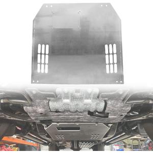 MGWILL Catalytic Converter Shield Fits Ford F150 Skid Plate, Compatible with F150 Catalytic Converter Protection Shield 2009-2024 Aluminum (Silver)