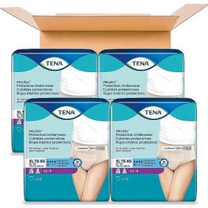 TENA ProSkin XL Nude-Colored Adult Female Moderate Absorbency Protective Disposable Underwear, 56 Count