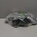 Space Heater for Indoor Use, 1500W PTC Ceramic Heater with Thermostat, Small Space Heater 2S Rapid Heating, 3 Modes, Electric Portable Heater with Safety Protection for Bedroom, Quiet Office (BLACK)