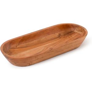 Luxe Designs Wooden Dough Bowl - Natural Acacia Wood - Handmade Decorative Bowls for Home Decor, Bathroom, Kitchen Counter, & More - Rustic Large Wood Dough Bowl for Decor, Cosmetics, and Keys Luxe Designs Wooden Dough Bowl - Natural Acacia Wood - Handmade Decorative Bowls for Home Decor, Bathroom, Kitchen Counter, & More - Rustic Large Wood Dough Bowl for Decor, Cosmetics, and Keys