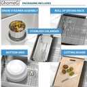 36 Inch Farmhouse Kitchen Sink Stainless Steel 16 Gauge 36x22 Inch Workstation Undermount Farmer Apron Front Workstation Single Bowl Farm Kitchen Sinks Basin