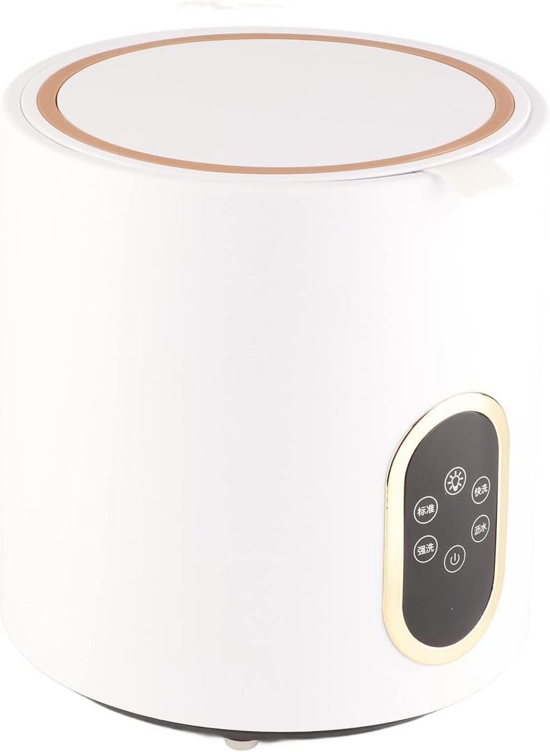 Portable Washer, 7L Mini Washing Machine 100-240V Powerful Fully Automatic Compact for Socks (US Plug) Portable Washer, 7L Mini Washing Machine 100-240V Powerful Fully Automatic Compact for Socks (US Plug)