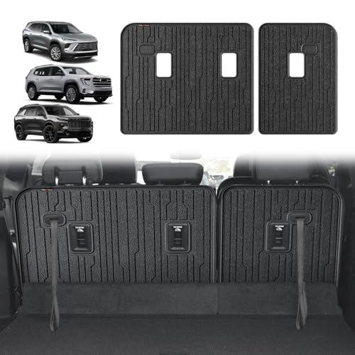 Backrest Mat for 2021-2025 Chevrolet/Chevy Suburban Backrest Liner All Weather TPE Protector Back Seat Cover 3rd Row for 2024 Hyundai Sante Fe Accessories