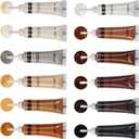 SEISSO Wood Repair Kit Touch up Paint Restore Any Wooden Furniture Stain, 12 Colors Cover Surface Scratch for Wooden Floor Table, Filler Furniture Paint Oak, Cabinet, Door, Veneer, Walnut