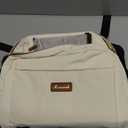 LOVEVOOK Laptop Backpack for Women with Pouch Pocket for Large Capacity Cup,15.6 Inch Laptop Computer Bag Travel Backpack Purse,Waterproof Work Business Backpack College Teacher Bags,Beige-Black-Brown