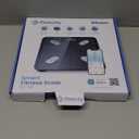 Etekcity Smart Scale for Body Weight, FSA&HSA Eligible, Bathroom Digital Weighing Scale with BMI, Body Fat, Muscle Mass, Accurate Bluetooth Home User Health Equipment Sync Apps, LED, Tempered glass (11 x 11 inches, Classic-Black)