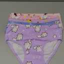 JAHSIYI Girls and Toddlers 100% Cotton Underwear Tagless Soft Panties Size  (5 Pack), 8T