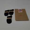 DANISH ENDURANCE Athletic Socks, Anti-blister, Breathable & Moisture Wicking Quarter Socks, for Men & Women, 3 Pack (Medium, Solid Black)