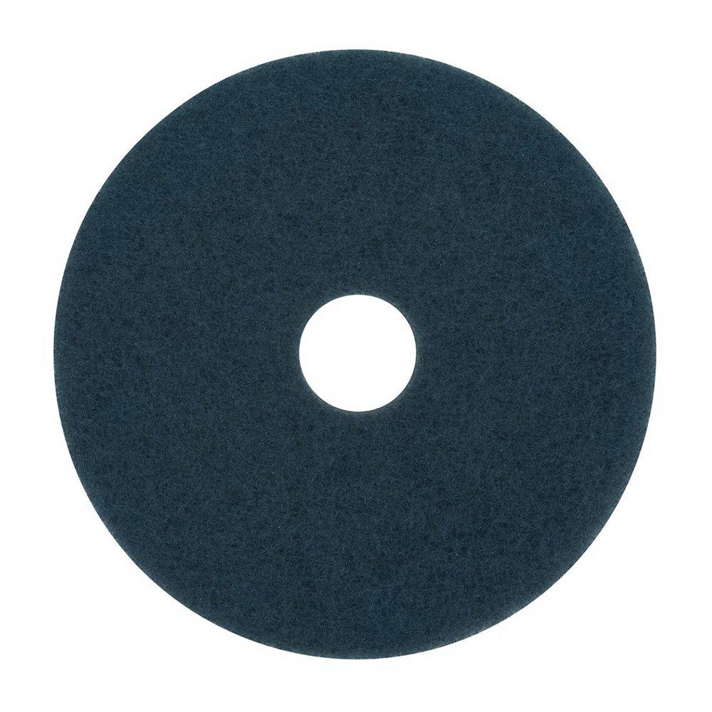 3M Blue Cleaner Pad 5300, 17 in, 5/Case, 3 Count