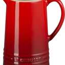 Le Creuset Stoneware Small Pitcher, 10 oz., Cerise