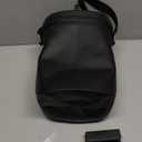 Mountable Silicone Collapsible Kitchen Compost Bin Under Sink, Hanging Trash Can with Lid for |Cupboard|Bathroom|Bedroom|Office|Camping, Indoor Compost Bucket, 2 Gallon Black