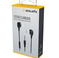 Acoustix Premium Sound Stereo Earbuds With Lightning USB C Connector