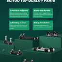 SCITOO 4-PC SET Suspension Kit For Buick For Cadillac For Chevy For GMC For Oldsmobile For Pontiac Ball Joint