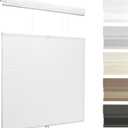 No Drill Top Down Bottom Up Light Filtering Cellular Shades White, 27x64