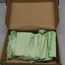 2.6 Gallon Compostable Food Scrap Bags by BioBag, 100 Count, BPI Certified, Meets ASTM D6400 Standards, Made in USA, Kitchen Counter Bin Liners