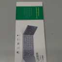 Samsers Foldable Bluetooth Keyboard with Touchpad, Portable Wireless Keyboard with Stand Holder, Rechargeable Full Size Ultra Slim Pocket Folding Keyboards for Android Windows IOS Tablet & Laptop-Gray (BT x1, Grey)