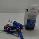 Sepetrel Upgraded Swimming Pool Spa Jet Vacuum Cleaner with Brush & 56" Pole,for Above Ground/Inflatable Pool,Hot Tub,Pond, Spa, Lake and Fountain