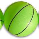 Toys+ 3 Pack! Inflatable Glow in The Dark Mini Basketballs Includes Pump and Needle Magic Shot Pro Mini Hoop Basketballs