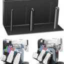 3-in-1 Cup and Straw Holder for Ninja Slushie Machine, Side-Mount Organizer for Ninja Slushie FS301/FS300, for Slushie Station Accessory for Cups, Lids & Straws Storage