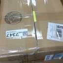 Changjie Furniture 18 Inch Stools Metal Dining Chairs Set of 4 Stackable School Stools Classroom Barstools (18 inch, Off White)