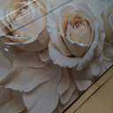 QSQ Large Wall Art For Living Room Home Wall Decor Modern Canvas Art Wall Decor 29 X 58 Inches White Flower Wall Art Elegant Picture For Bedroom Hotel Office Artwork