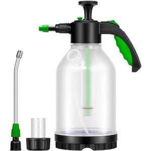 VIVOSUN Pump Sprayer, Portable Water Spray Bottle for Spraying Plants, Flowers, Weeds and Cleaning, Hand Pump with Side Filling Port, Measuring Cup, Adjustable Nozzles (70oz)