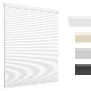 UNISHADES Light Filtering Cordless Cellular Shades, 57 5/8" W × 64" H White