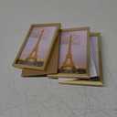 upsimples 4×6 Glass Picture Frame Set of 3 Bundle with 4×6 Plastic Picture Frame Set of 3, Gold Picture Frame for Wall