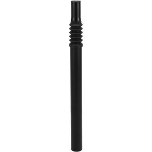 1 Pc Universal Bike Seat Posts Shock-Absorbing 28.6x350mm Bike Saddle Post Seat Tube Black Aluminum Alloy