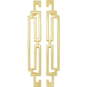 Semetall 7" Drawer Pulls, Modern Gold Cabinet Handles for Furniture Hardware Dresser Door with Screws,5" Hole Distance,Pack of 2 Semetall 7" Drawer Pulls, Modern Gold Cabinet Handles for Furniture Hardware Dresser Door with Screws,5" Hole Distance,Pack of 2