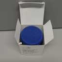 LunchBots 2.5 oz Stainless Steel Dressing Container for Condiments, Dips, Snacks, Dipping Sauce Cups with Silicone Lid, Fits in Lunch Bags and Bento Boxes - Set of 2 (Blue)