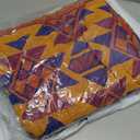 HNNSI Bohemian Cotton Woven Blanket Throw with Fringe Reversible Sofa Towel Knitted Couch Throw for Bed Chair, Home Office Decor Tassels Blanket 70x86 inch