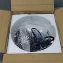 YYJLX Small Crystal Chandelier 2- Lights Modern Semi Flush Mount Ceiling Light Fixture for Hallway Kitchen Foyer Black