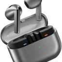 SAMSUNG Galaxy Buds 3 True Wireless Bluetooth Earbuds, Open Type Fit, Active Noise Cancellation, 360 Audio, Touch Control, Silver
