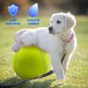 Banfeng Big Tennis Ball for Dogs, Giant Dog Tennis Ball Toy Large Outdoor Sports Gift for Small Medium Large Dog (Yellow, 9.5 inch)
