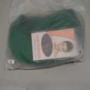 Green Bob Wig With Bangs - 10 Inch Short Dark Green Straight Wig for Women - Heat Resistant Synthetic Hair Natural Looking for Daily Party Use