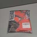 WDIRARA Men's Skull Graphic Shorts Workout Athletic Drawstring Waist Gym Shorts Streetwear (Large, Red)