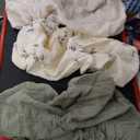 3 Pc Muslin Crib Sheets, 12" x 24" in