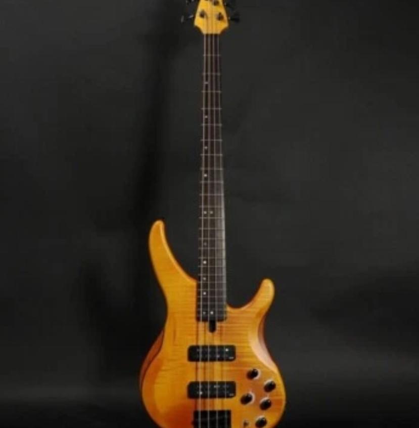 YAMAHA Electric Bass Quitar TRBX604FM Mat Amber