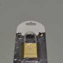 BRINKS 171-50051 Solid Brass Resettable Combination Lock, 48mm
