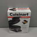 Cuisinart Waffle Maker, 1250W Round Classic Waffle Iron, 5-Setting Adjustable Browning Control, WMR-CANAS, Brushed Stainless
