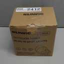 SUNVIE Chrisrmas Spot Lights Outdoor 12W RGBW Color Changing Landscape Lights with Remote Control 120V RGB Landscape Lighting Waterproof Outdoor Spotlight for Yard Garden Patio Lawn Decorative, 4 Pack