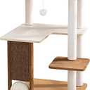 37.5" Cat Tree for Large & Senior Cats with Low Step & Sisal Board