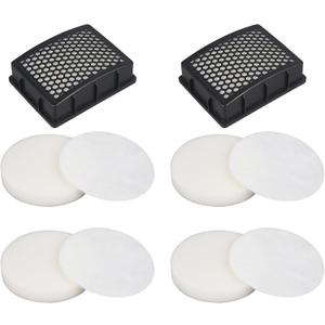 Replacement Filter Compatible with Kenmore DU2015 DU2012 K4010 Bagless Upright Vacuum (2 Hepa filter and 4 Foam filter)