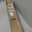 LazBlinds No Drill Cordless Roman Shades for Windows, 32" W x 60" H, White