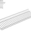 Warming Rack Grill Parts for Nexgrill 720-0830H 720-0958AE 720-0789H, 25.6 Inch Grill Rack Swing Away Grid for Nexgrill Replacement Parts 4 Burner